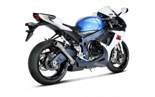 Akrapovic Slip-on Line Titanium Einddemper zonder E-keur Suzuki GSX-R 750 2011 > 2017
